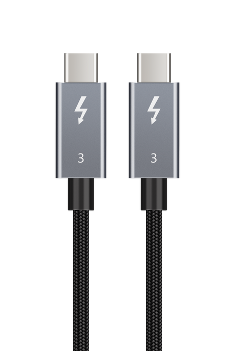 Nylon geflochtenes Thunderbolt 3 Kabel für MacBook &amp; SSD – RedStar24