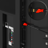 HDMI Kabel Gaming &amp; Heimkino – RedStar24 Schwarz Rot