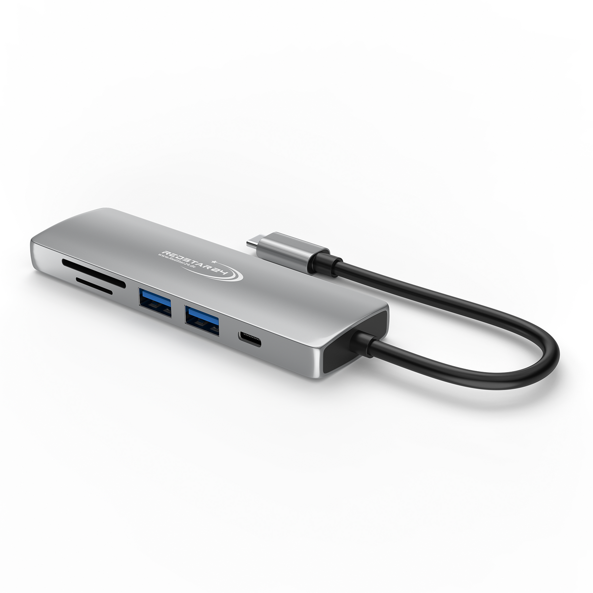 RedStar24 USB C Hub 6-in-1 – Perfekt für TV, Laptop, Tablet &amp; Nintendo Switch