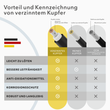 Photovoltaic cable 4mm² H1Z2Z2-K (PV1-F) - black/red 5-100 m