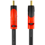 Câble HDMI 2.0 RedStar24 – 4K Ultra HD @60Hz, Dolby Atmos, DTS:X, connecteurs plaqués or – Noir/Rouge – 0,5m à 5m
