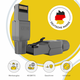 Werkzeugloser RJ45 Netzwerkstecker Cat.8 – 40 Gbit/s