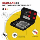 Netzwerktester &amp; Abisolierer im 4-in-1 Werkzeugset – RedStar24