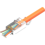 RJ45 Stecker Cat7 Pass-Through 10er Set – Crimpstecker für LAN Verlegekabel | RedStar24