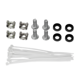 LogiLink patch panel Cat.6A - 24-port RJ45, shielded, 19 inch, PoE/PoE+/PoE++, light gray (RAL 7035)