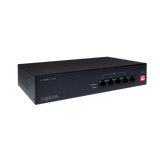 PoE Switch mit 5 RJ45 Ports &amp; 30 W pro Port – LogiLink