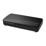 LogiLink 8-Port Gigabit Desktop Switch NS0106 – Ethernet Network Switch, 10/100/1000 Mbps, Energy Efficient, Plug &amp; Play