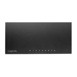 LogiLink 8-Port Gigabit Desktop Switch – Ethernet Network Switch, Metal Housing, Fanless, Plug &amp; Play (NS0117)