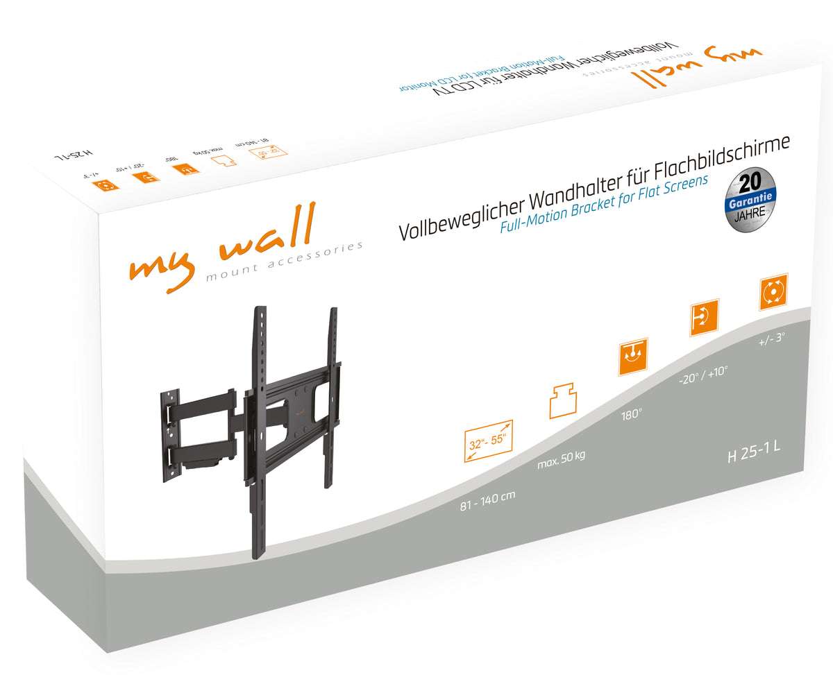 my wall Vollbeweglicher Wandhalter für LCD TV (H 25-1 L)