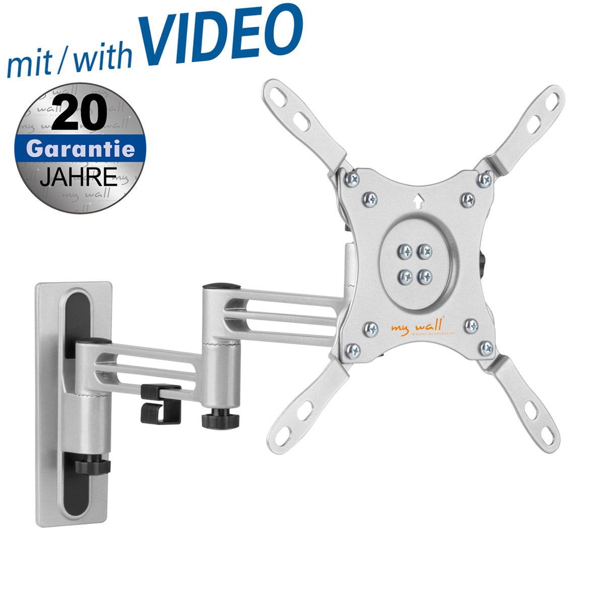 my wall TV Wandhalterung für Wohnmobile & Wohnwagen (HC 2-3 L)