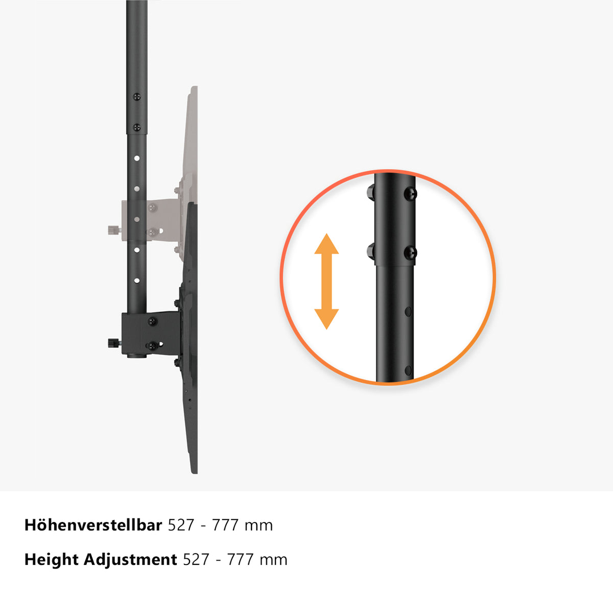 my wall Bewegliche TV Deckenhalterung (HD 10 L)