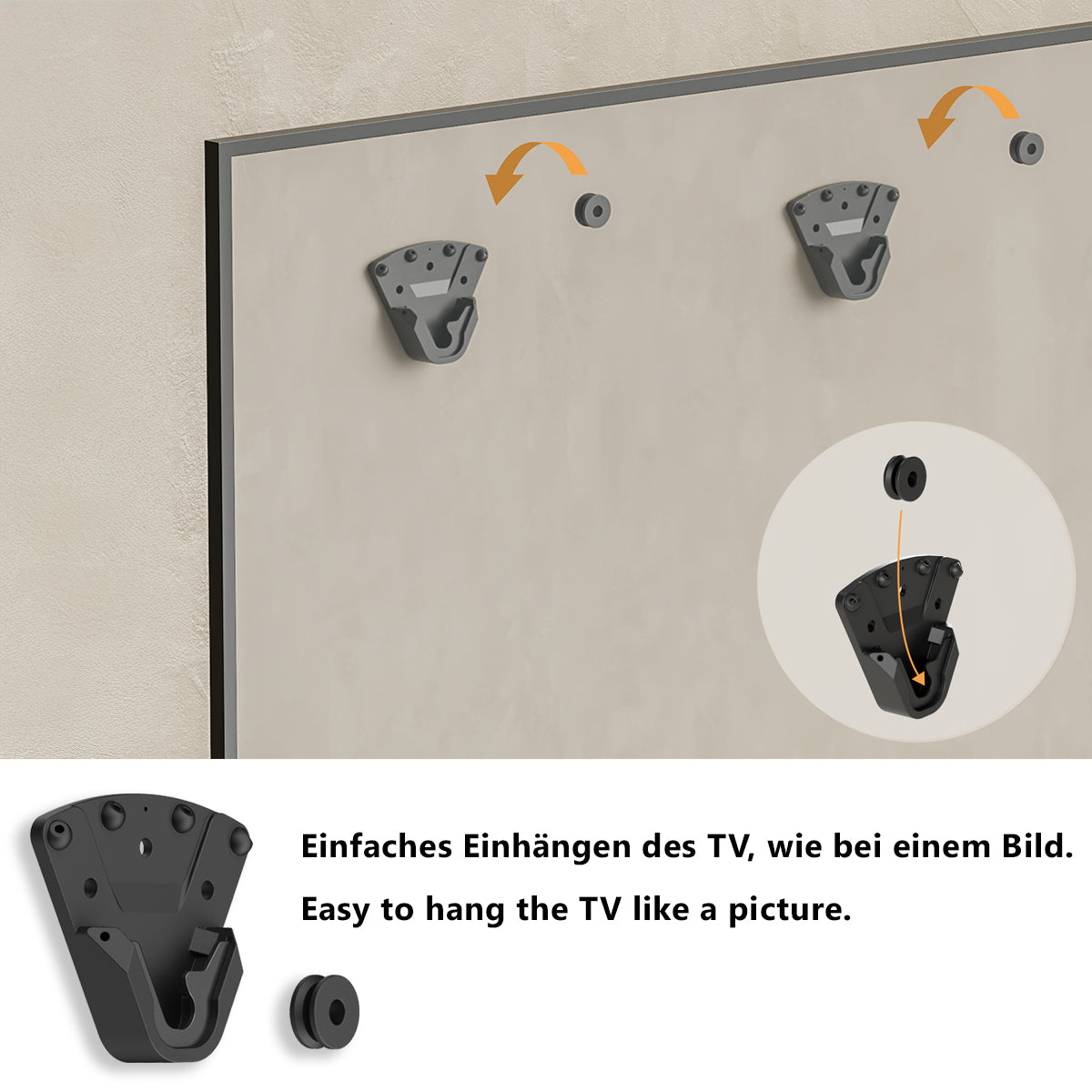 my wall Ultraflache TV Wandhalterung (HE 11 L)