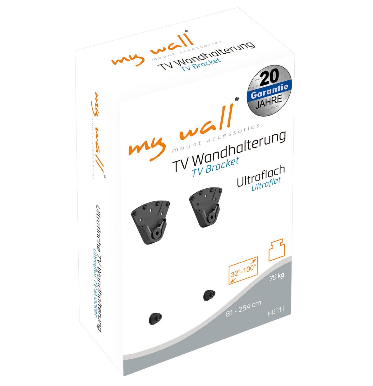 my wall Ultraflache TV Wandhalterung (HE 11 L)