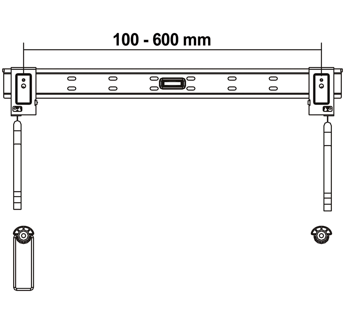 my wall Wandhalter für LCD TV (HE 3-2 L)