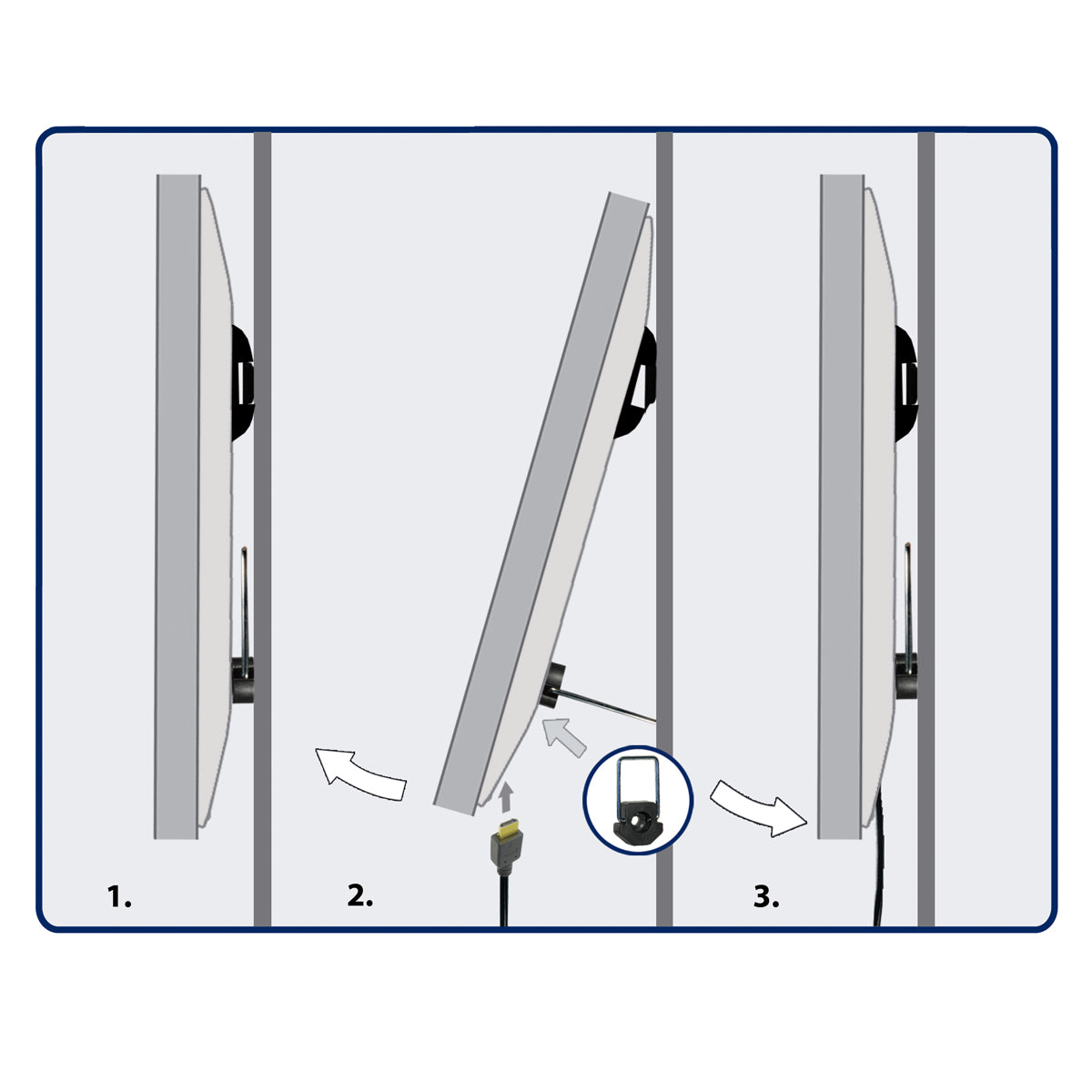 my wall TV Wandhalter (HE 4-1 L)