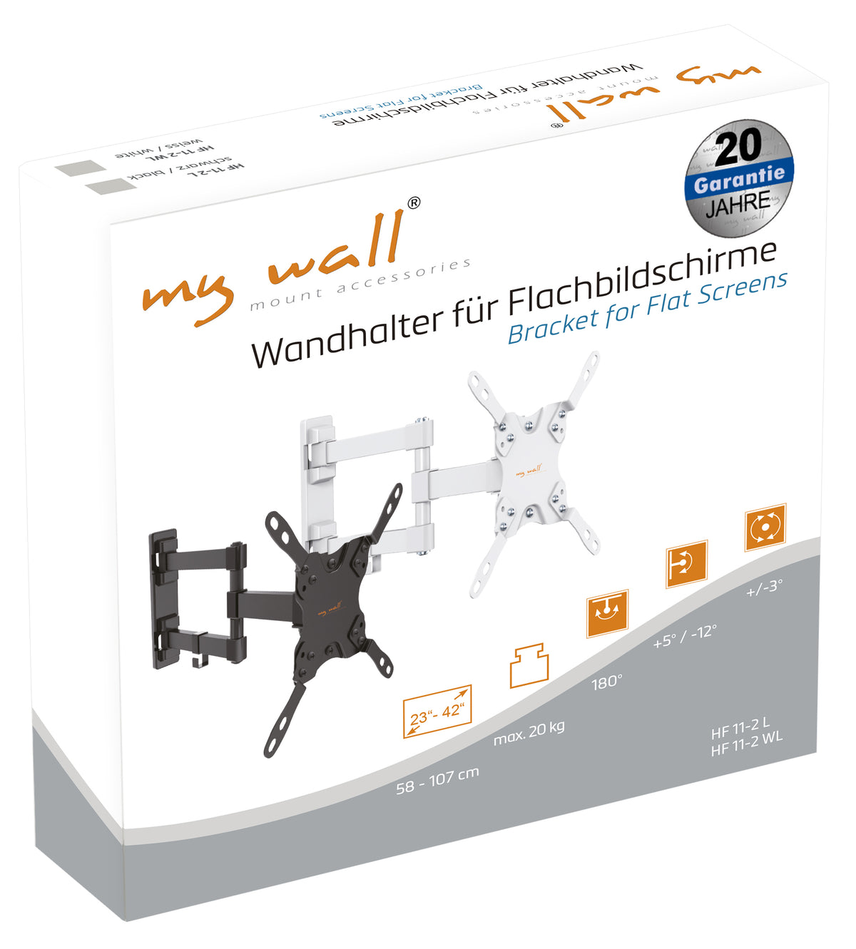 my wall Wandhalter für Flachbildschirme (HF 11-2 L)