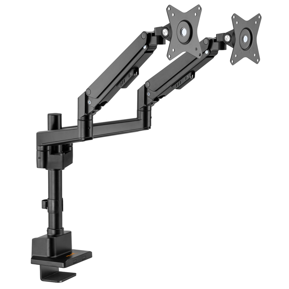my wall Vollbeweglicher Tischhalter für 2 Flachbildschirme (HL 51-2 L)