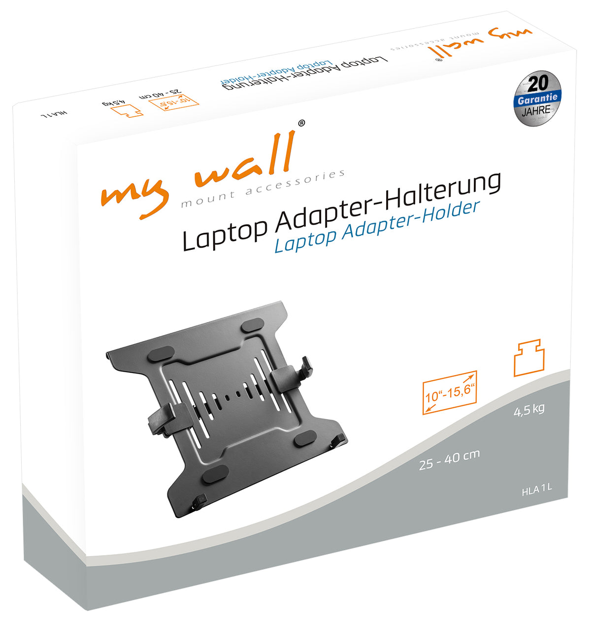my wall Laptop Adapter-Halterung (HLA 1 L)