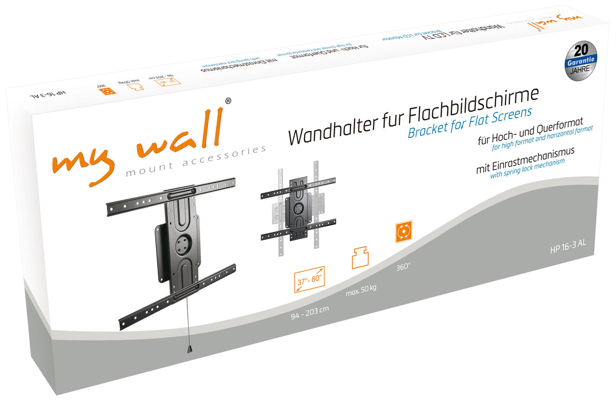 my wall Wandhalter für LCD TV (HP 16-3 AL)