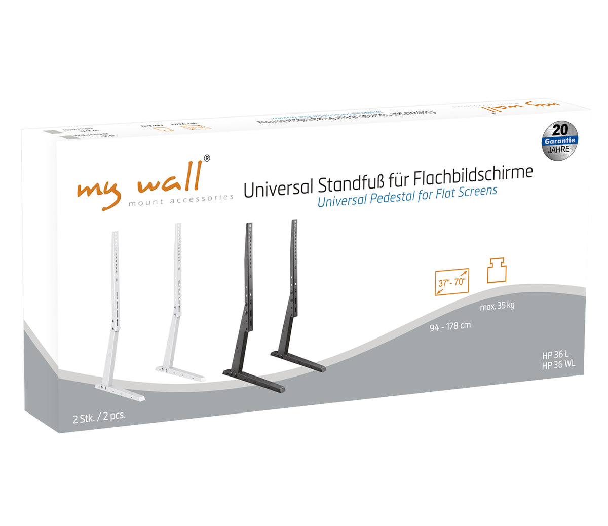my wall Universal Standfuß für Flachbildschirme (HP 36 WL)