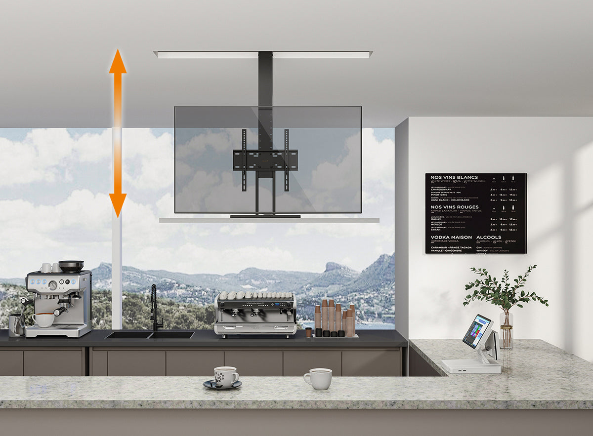 my wall Motorisierter TV-Lift zum Einbau in die Decke (HP 64 L)