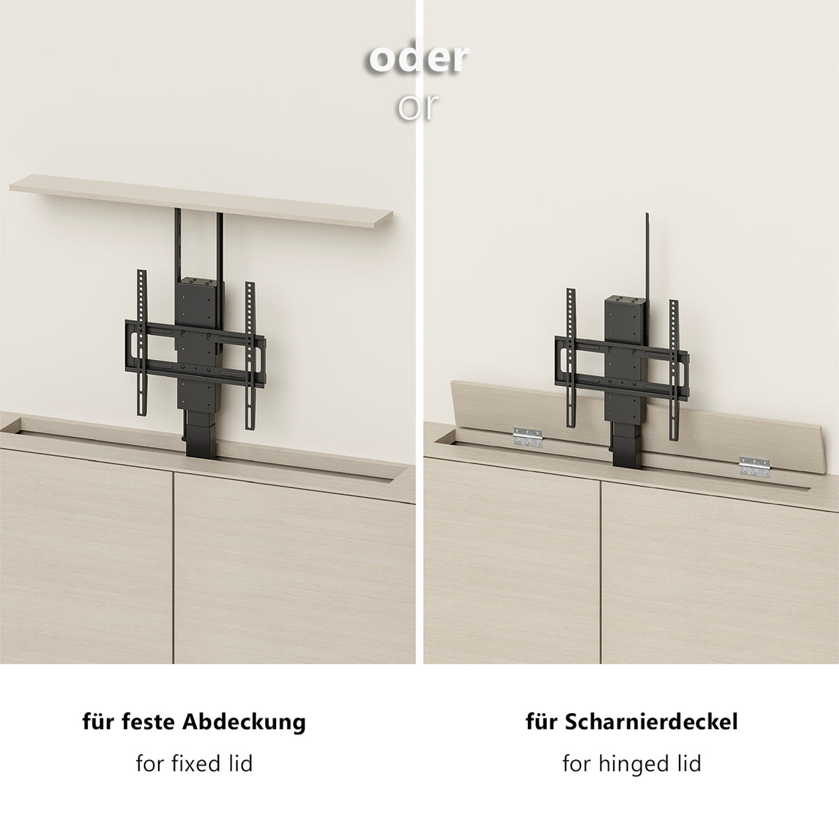 my wall Elektrischer TV Lift zum Hochfahren und Herunterlassen (HP 66-2 L)