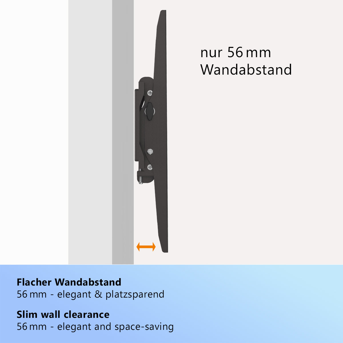 my wall Outdoor TV Wandhalterung neigbar (HP 70 L)