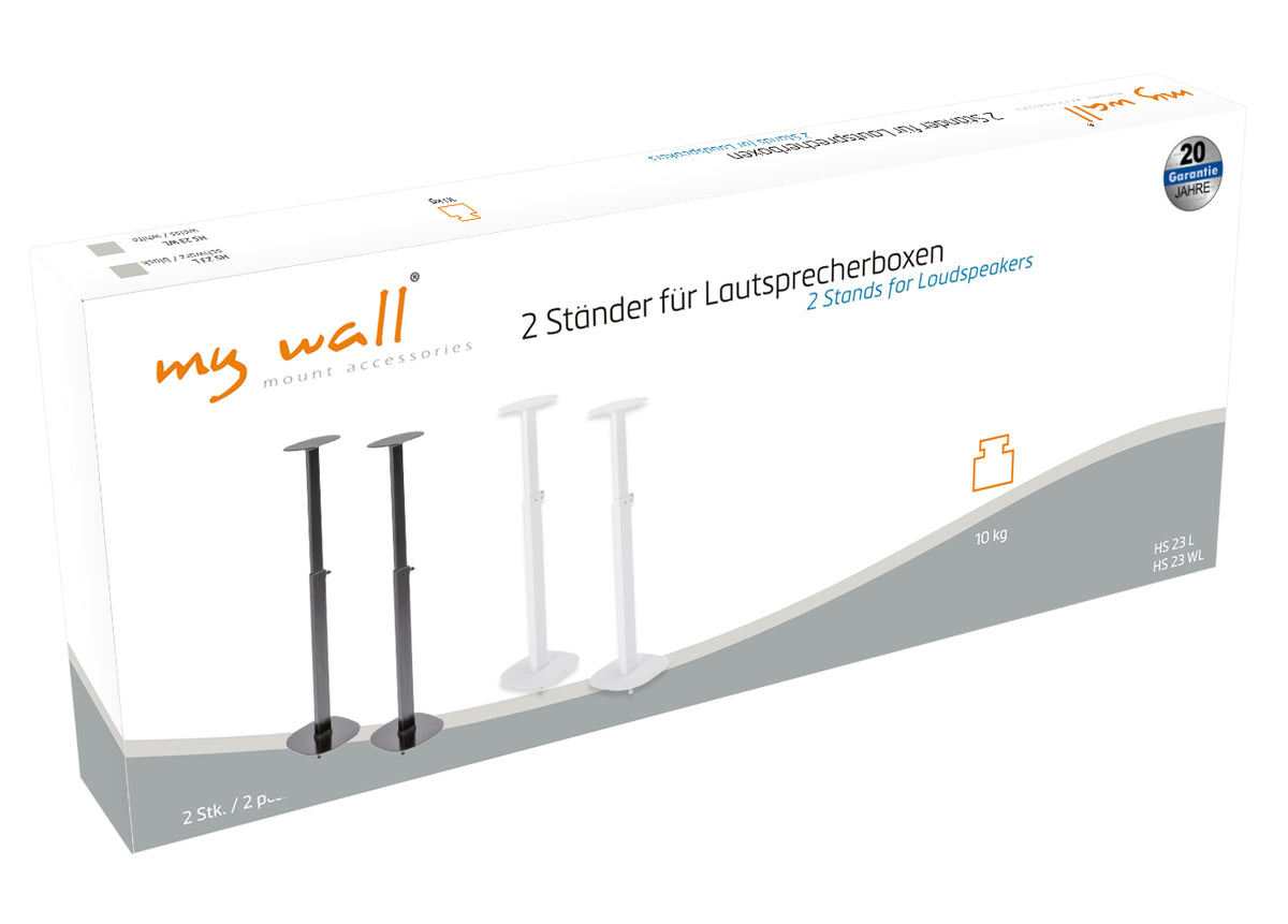 my wall 2 Ständer für Lautsprecherboxen (HS 23 L)