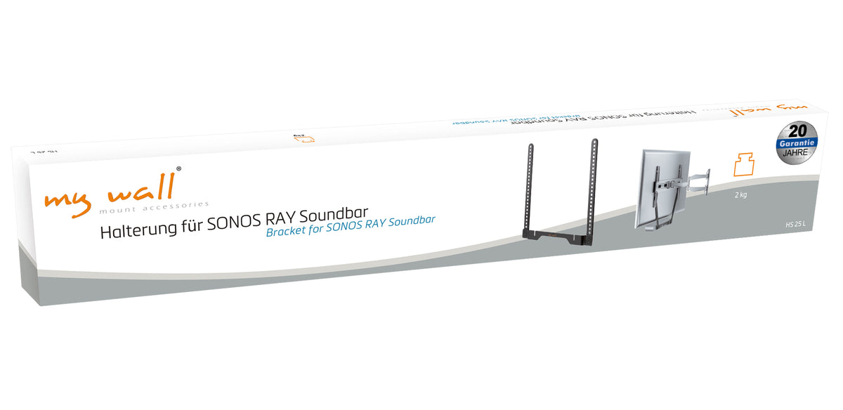 my wall TV Halterung für Sonos® Soundbar Ray (HS 25 L)