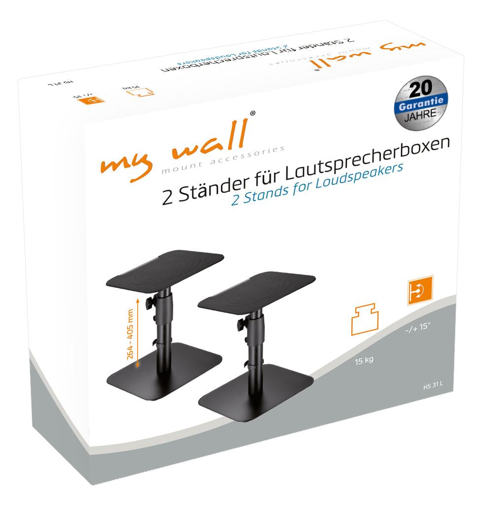 my wall 2 Ständer für Lautsprecherboxen (HS 31 L)