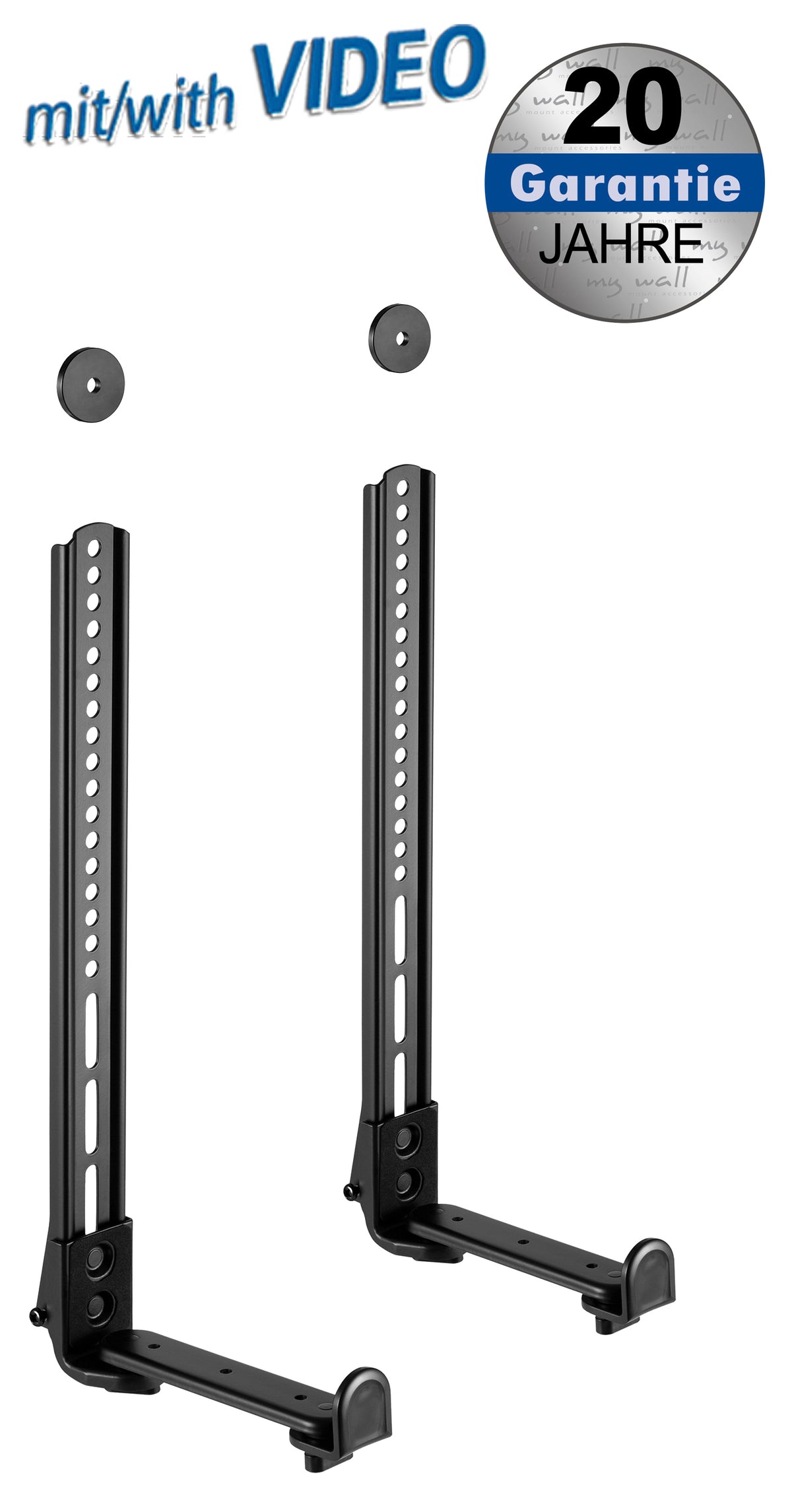 my wall Universal-Soundbar-Halterung mit rutschfestem Sockelhalter (HZ 19 L)