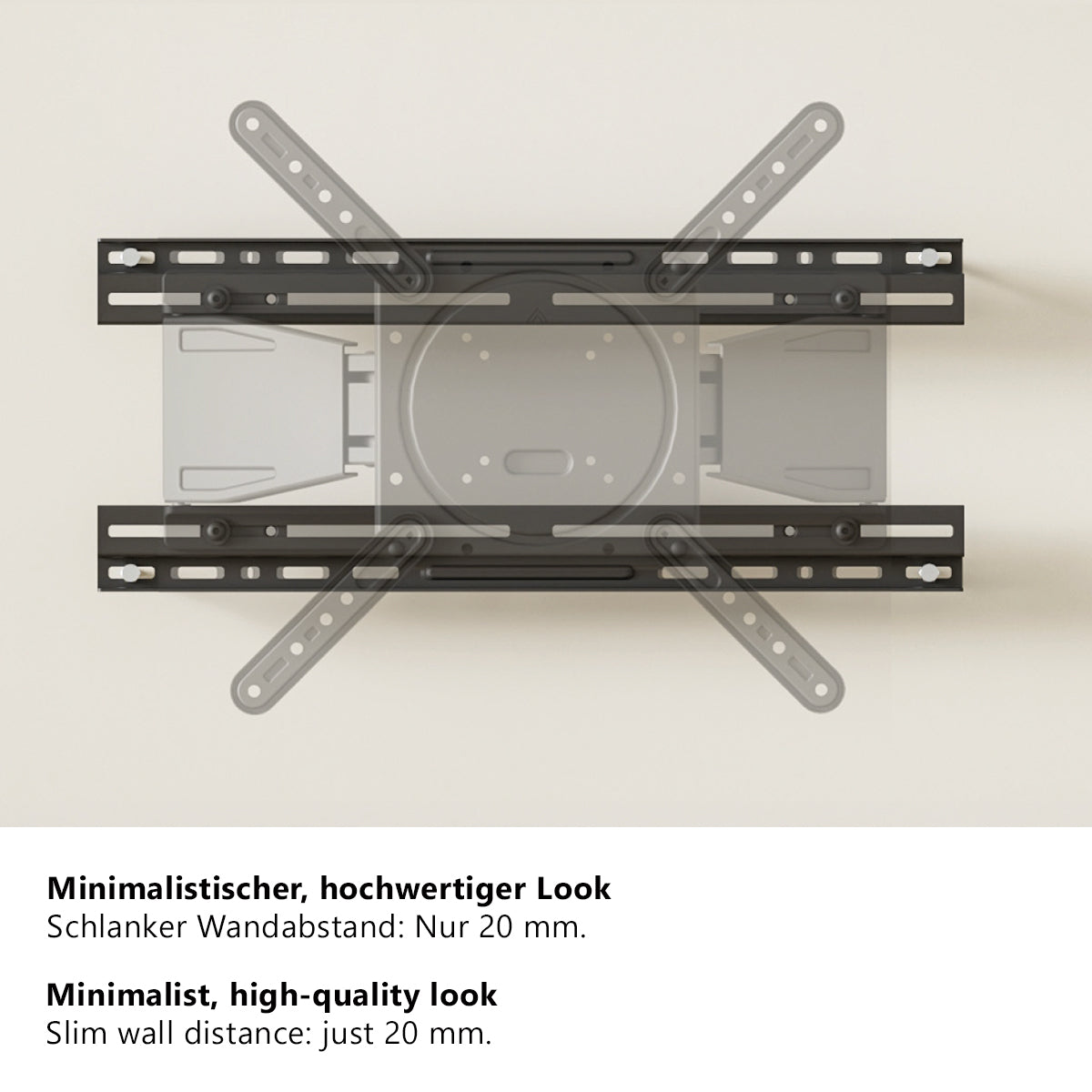 my wall Adapterschiene zum Verschieben für TV Wandhalterung (HZ 23 L)