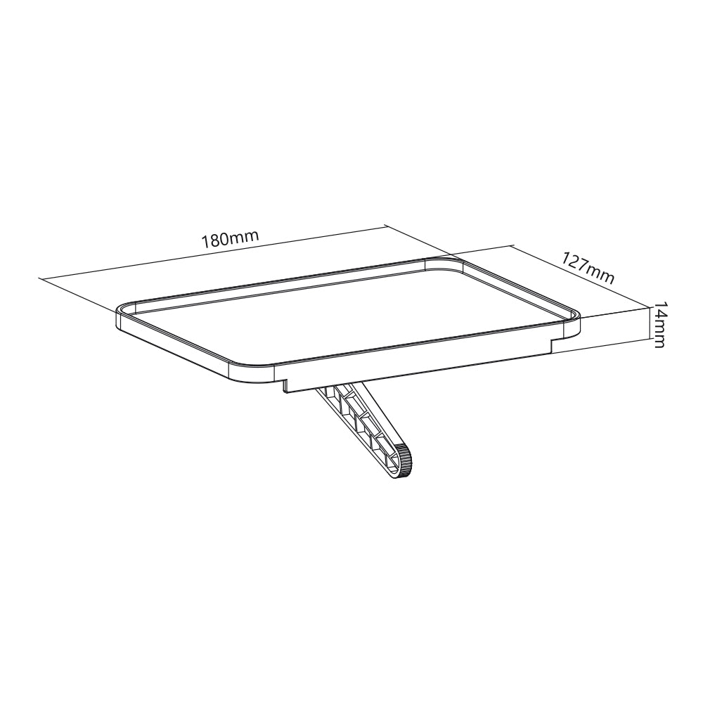 my wall Kickstand-Style TV-Regal (HZ 25 L)