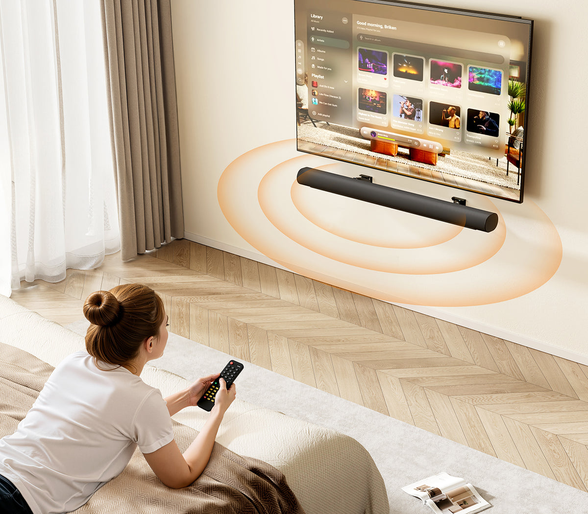 my wall Universale Wandhalterung für Soundbars (HZ 34 L)