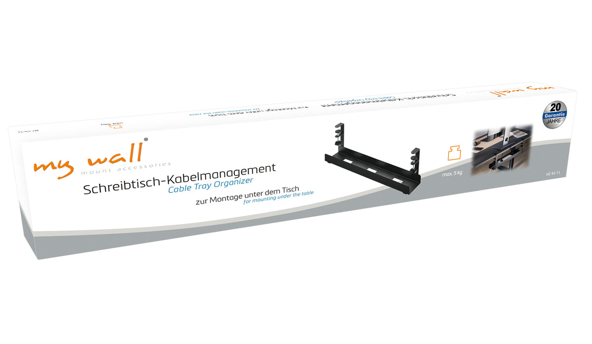 my wall Schreibtisch-Kabelmanagement (HZ 45-1 L)