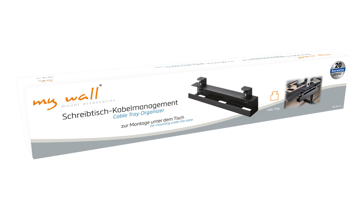my wall Schreibtisch-Kabelmanagement (HZ 46-1 L)