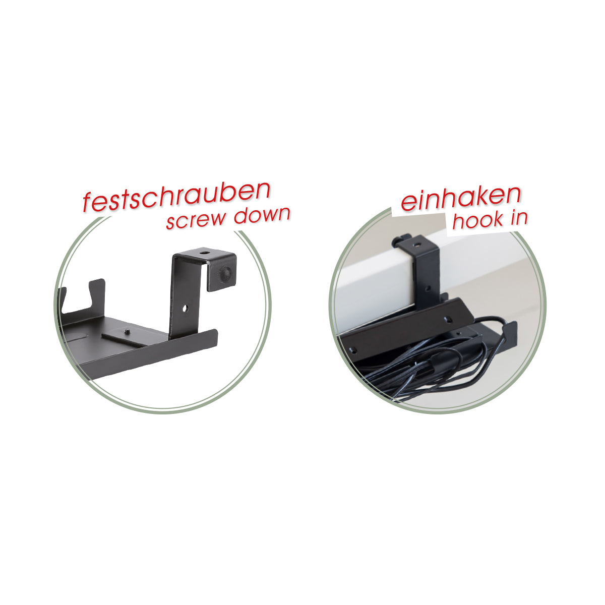 my wall Schreibtisch-Kabelmanagement (HZ 47 L)