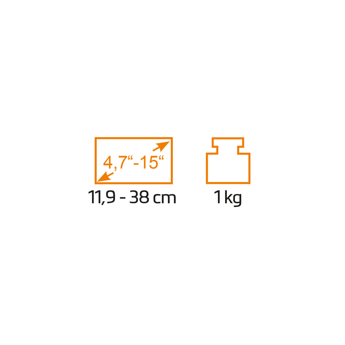 my wall Tablet Adapter-Halter für Monitorbefestigungen (HZ 51 WL)