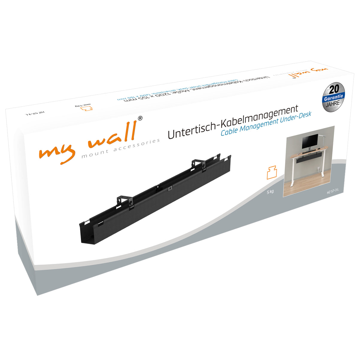 my wall Untertisch Kabelmanagement (HZ 57-3 L)