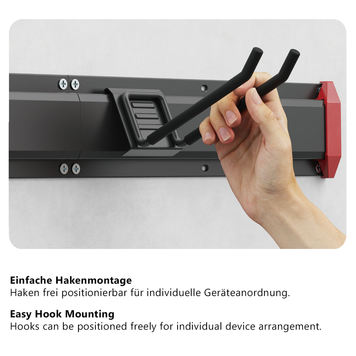 my wall Modularer Gerätehalter (HZ 58-2 L)